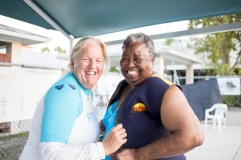 Women laughing at nonprofit event